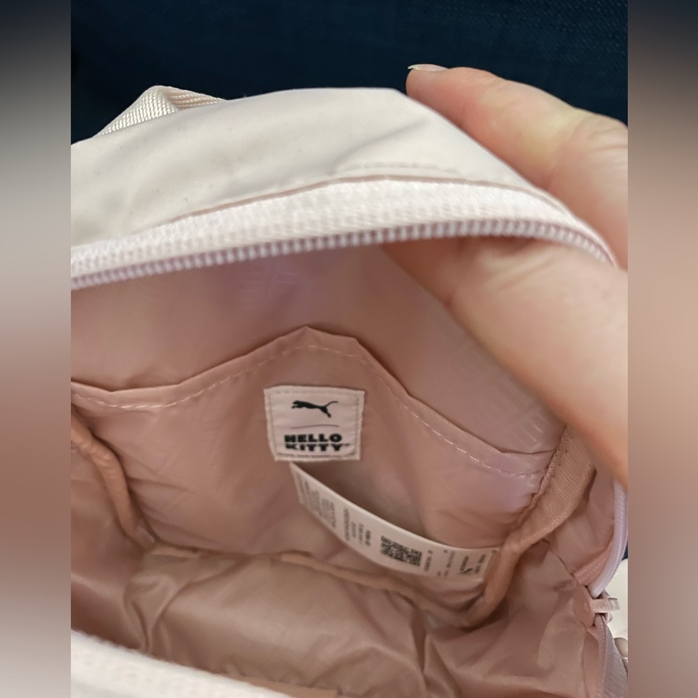Puma Pink Mini Bag With Hello Kitty Design View 2